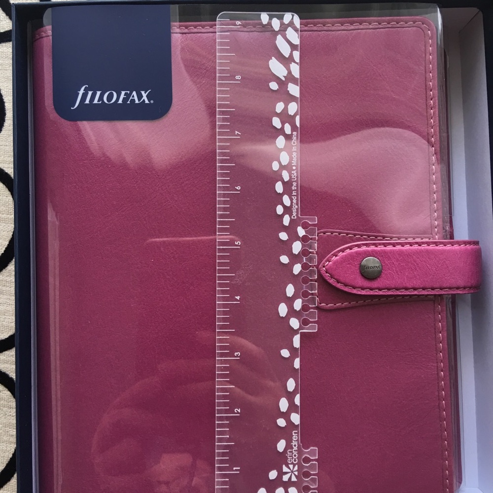 A5 Filofax Malden  in FUCHSIA Pink